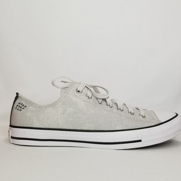Converse Unisex CTAS Double Stitch Oxfords Men's Size 10.5  Gray #A08623F NWT - Picture 6 of 9